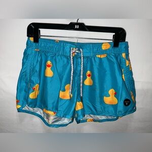 Molokai brand swim shorts. Duckies!